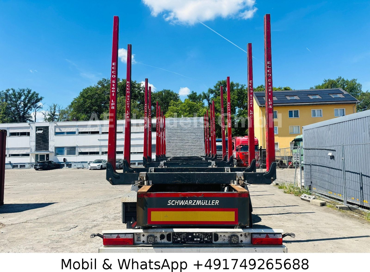 Schwarzmüller S1 Y-Serie Lang-Holz *8x Rungen/Liftachse/Alcoa - Semi-trailer pengangkut kayu: gambar 3 Schwarzmüller S1 Y-Serie Lang-Holz *8x Rungen/Liftachse/Alcoa - Semi-trailer pengangkut kayu: gambar 3