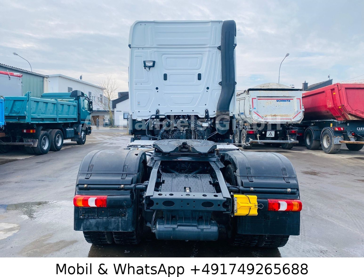 Mercedes-Benz Actros IV 1851 BL 4x4 HAD*Retarder/Hydr./ACC/LDW - Tractor head: gambar 4 Mercedes-Benz Actros IV 1851 BL 4x4 HAD*Retarder/Hydr./ACC/LDW - Tractor head: gambar 4