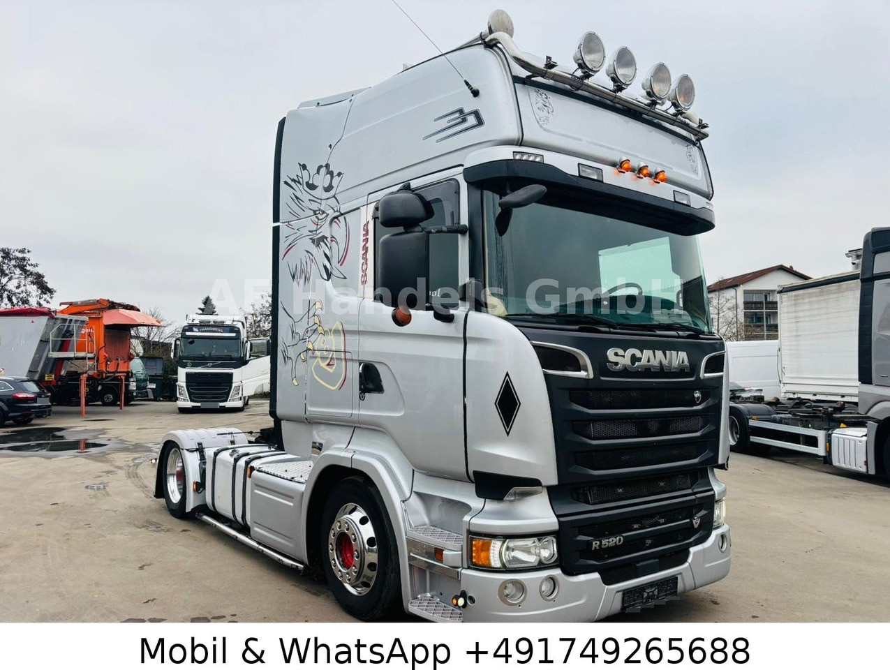 Scania R520 V8 Topline LL Low *Retarder/Hubsattel/ACC - Tractor head: gambar 1 Scania R520 V8 Topline LL Low *Retarder/Hubsattel/ACC - Tractor head: gambar 1