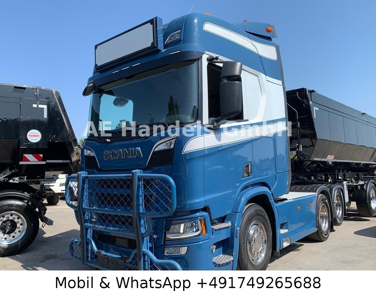 Scania R580 V8 HighLine 6x2*Retarder/Hydr/66To/Lift/ACC - Tractor head: gambar 1 Scania R580 V8 HighLine 6x2*Retarder/Hydr/66To/Lift/ACC - Tractor head: gambar 1