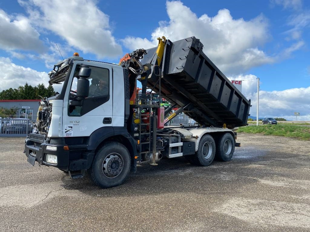 Iveco TRAKKER 410/EEV -PALFINGER PK13001-T18 endommagé - Hook lift: gambar 3 Iveco TRAKKER 410/EEV -PALFINGER PK13001-T18 endommagé - Hook lift: gambar 3