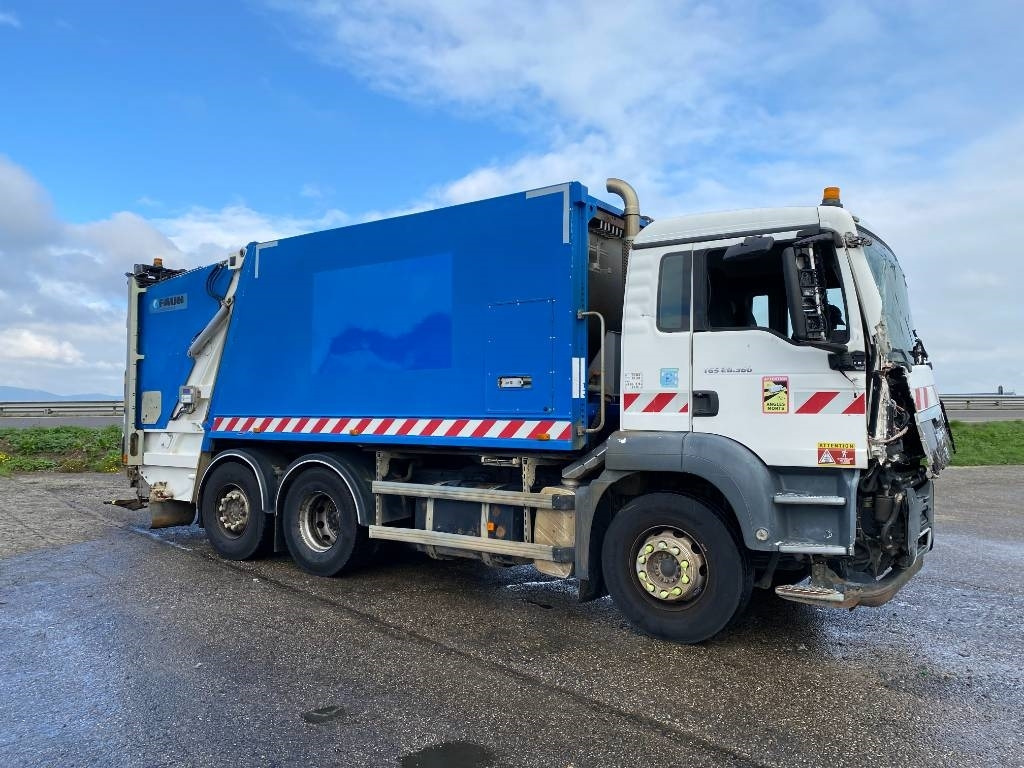MAN TGS 26.360-6x2 FAUN VR5Z/ZÖLLER endommagé - Truk sampah: gambar 4 MAN TGS 26.360-6x2 FAUN VR5Z/ZÖLLER endommagé - Truk sampah: gambar 4