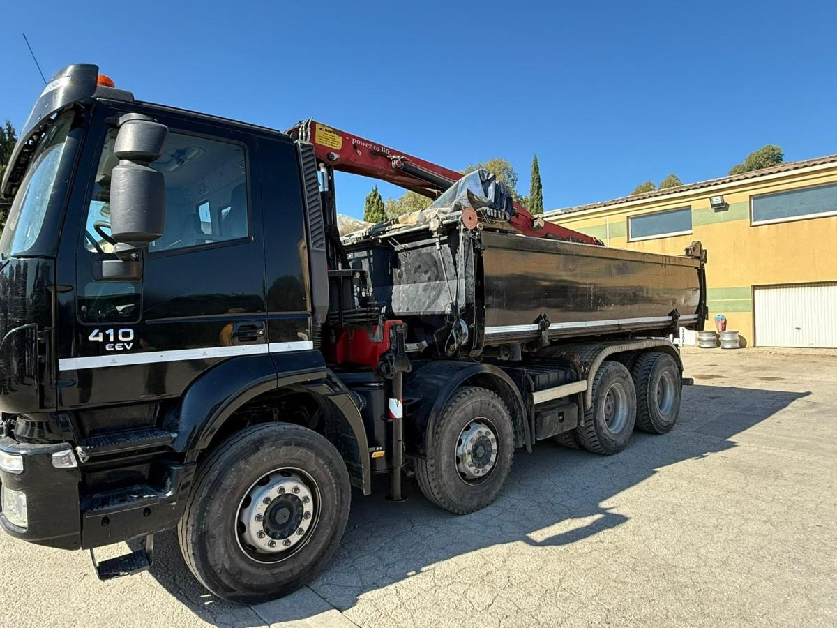 Iveco TRAKKER 410 EEV BI-BENNE GRUE MARREL 8X4 - Truk jungkit: gambar 3 Iveco TRAKKER 410 EEV BI-BENNE GRUE MARREL 8X4 - Truk jungkit: gambar 3