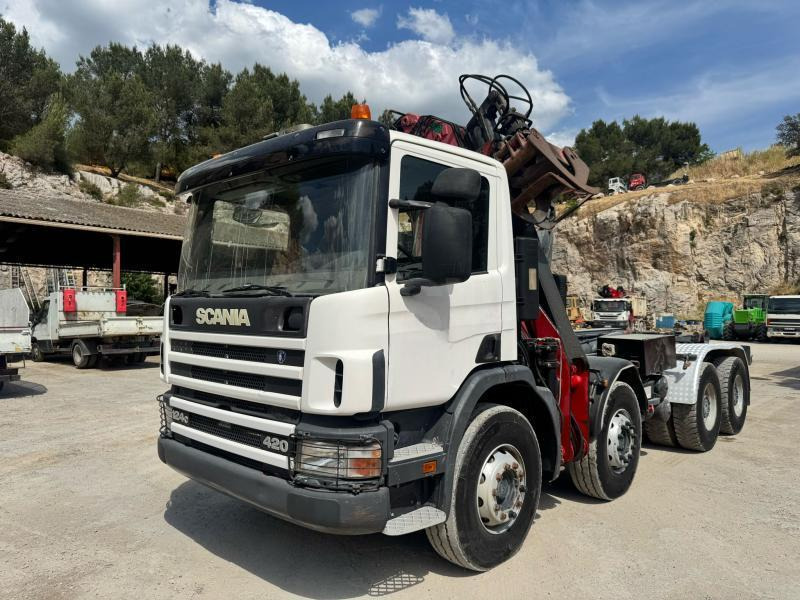 Scania C 124 420 - Hook lift: gambar 1 Scania C 124 420 - Hook lift: gambar 1