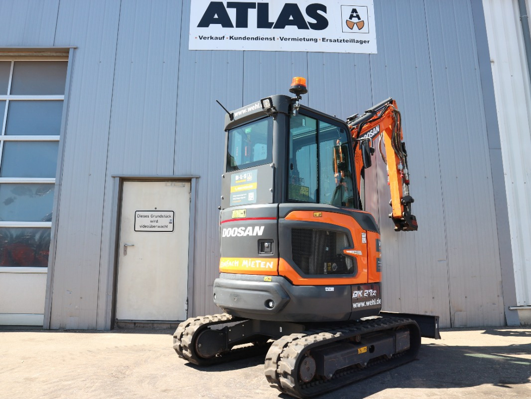 Doosan DX27Z-7 - Ekskavator mini: gambar 3 Doosan DX27Z-7 - Ekskavator mini: gambar 3