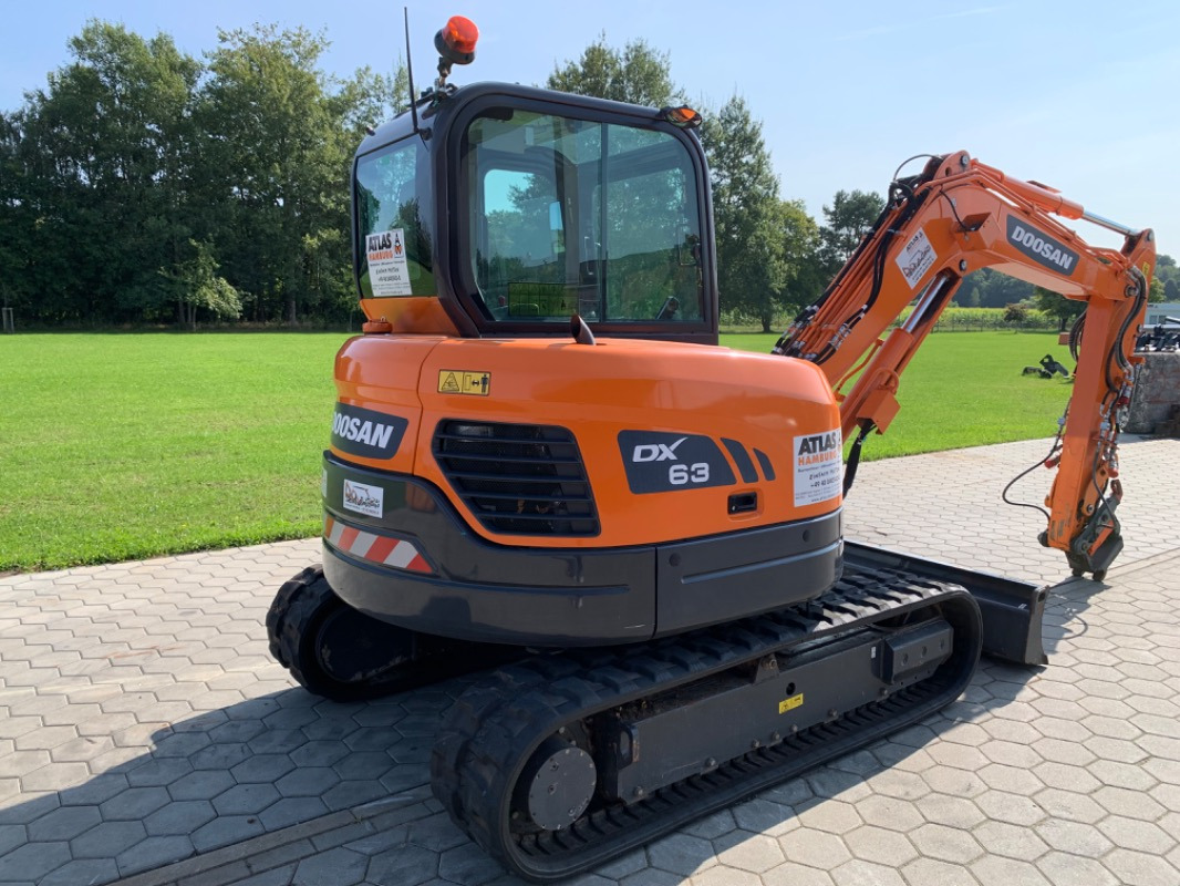 Doosan DX63-3 - Ekskavator mini: gambar 2 Doosan DX63-3 - Ekskavator mini: gambar 2