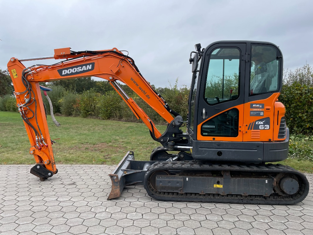 Doosan DX63-3 - Ekskavator mini: gambar 3 Doosan DX63-3 - Ekskavator mini: gambar 3