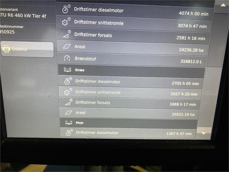 Pemanen hijauan Krone Big X 630: gambar 7 Pemanen hijauan Krone Big X 630: gambar 7