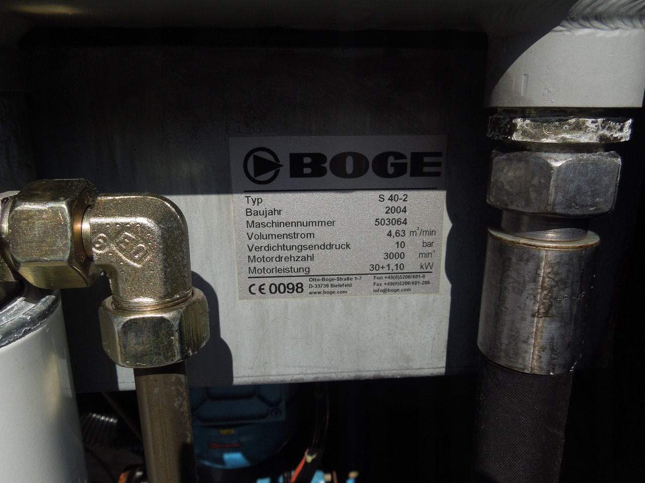 BOGE S40-2 - Kompresor udara: gambar 4 BOGE S40-2 - Kompresor udara: gambar 4