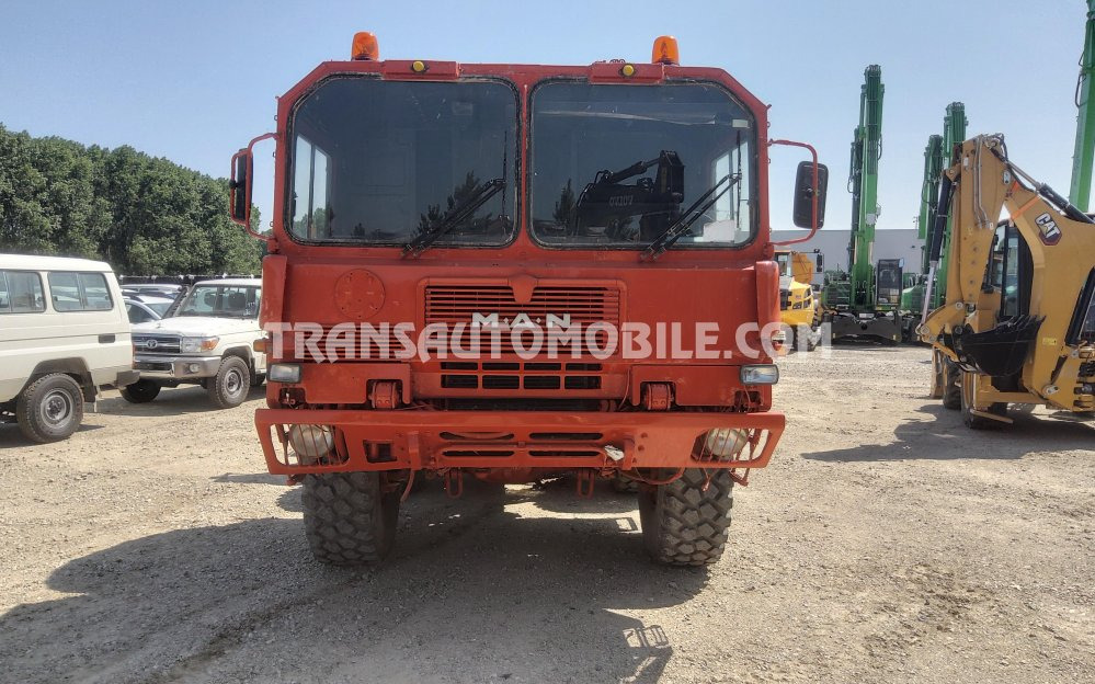 Truk tangki, Truk derek Man KAT 1 8x8 12.7L TURBO DIESEL GRUE 7 tonnes ATLAS KM4300 M5 + CITERNE CARBURANT mobile 3.500 litres - EXPORT OUT EU: gambar 8