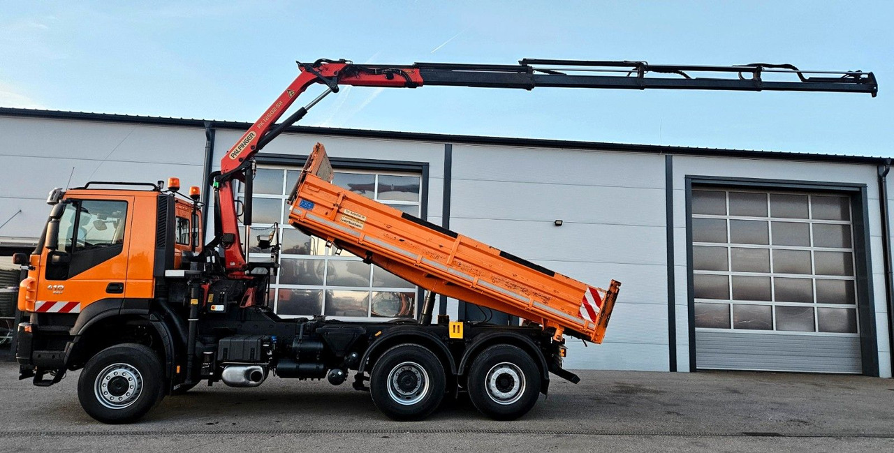 Iveco Trakker 410 6x4-4 EEV Palfinger PK12502 Funk - Truk jungkit, Truk derek: gambar 2 Iveco Trakker 410 6x4-4 EEV Palfinger PK12502 Funk - Truk jungkit, Truk derek: gambar 2