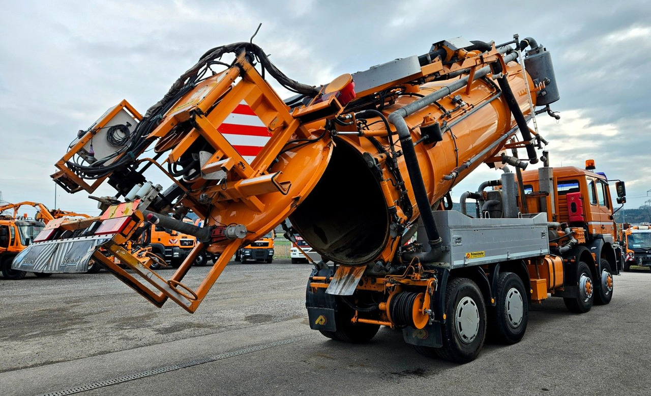 MAN 35.403 8x6 Kanalspül Kombi Edelstahl Recycling - Truk vakum: gambar 4 MAN 35.403 8x6 Kanalspül Kombi Edelstahl Recycling - Truk vakum: gambar 4