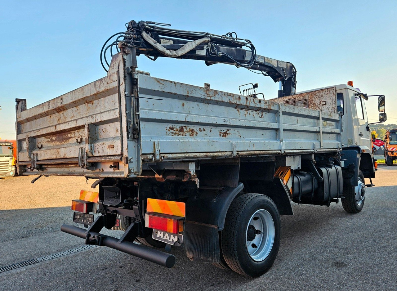 MAN LE 14.250 4x4 HIAB 077BS-2 Kran Greifer - Truk jungkit, Truk derek: gambar 3 MAN LE 14.250 4x4 HIAB 077BS-2 Kran Greifer - Truk jungkit, Truk derek: gambar 3