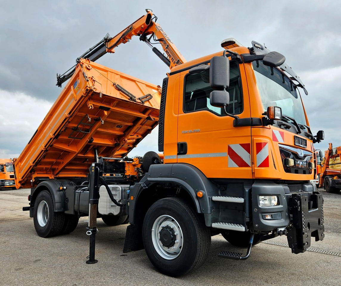 MAN TGM 18.290 4x4 Atlas 75.2 Kran Funk Euro6 - Truk jungkit, Truk derek: gambar 1 MAN TGM 18.290 4x4 Atlas 75.2 Kran Funk Euro6 - Truk jungkit, Truk derek: gambar 1