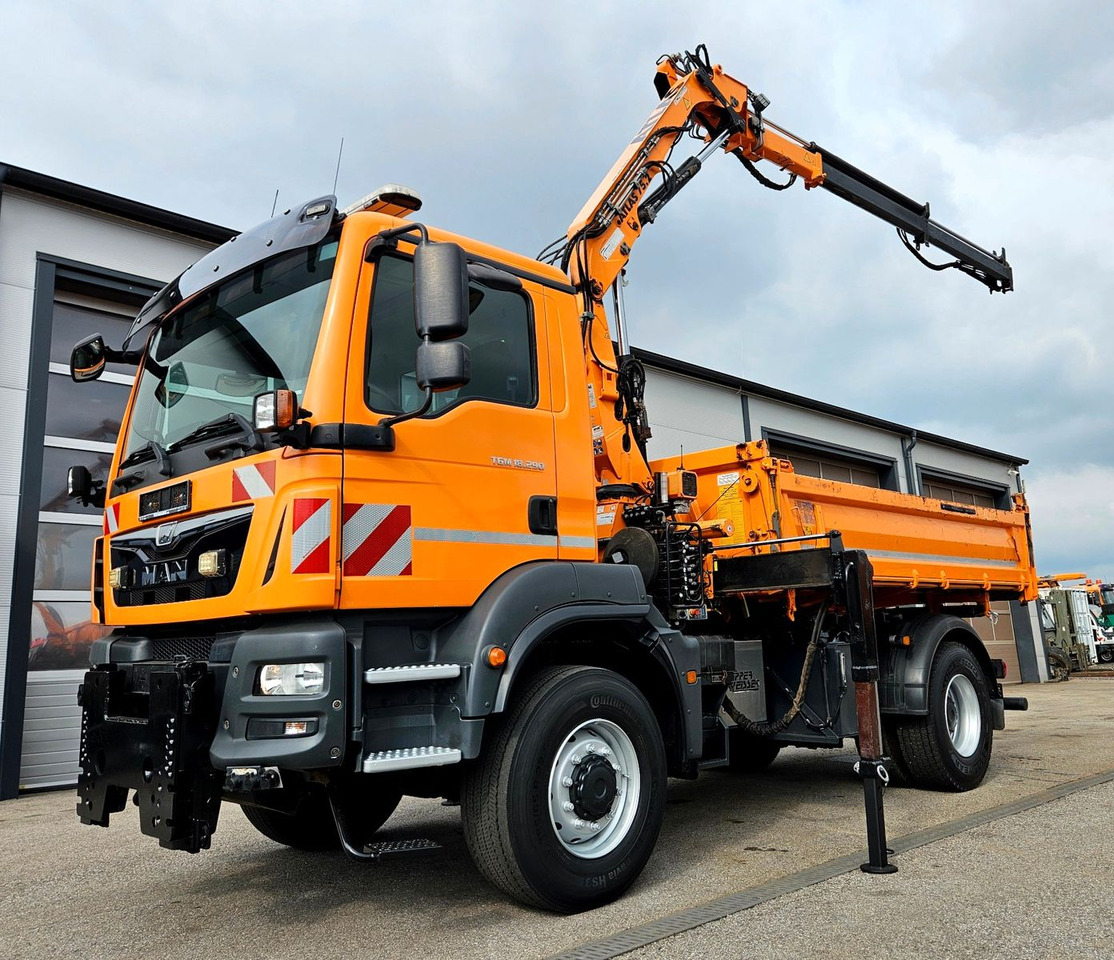 MAN TGM 18.290 4x4 Atlas 75.2 Kran Funk Euro6 - Truk jungkit, Truk derek: gambar 1 MAN TGM 18.290 4x4 Atlas 75.2 Kran Funk Euro6 - Truk jungkit, Truk derek: gambar 1