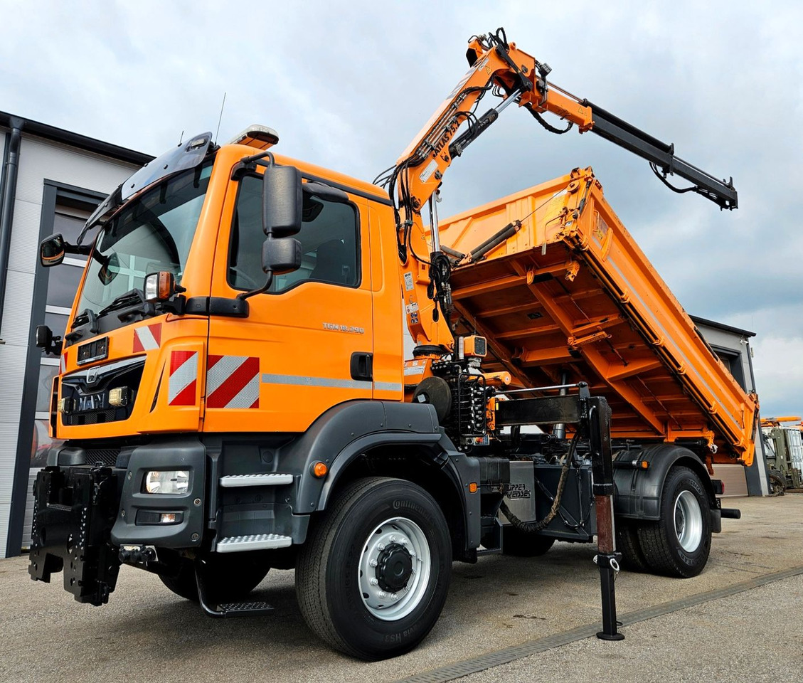 MAN TGM 18.290 4x4 Atlas 75.2 Kran Funk Euro6 - Truk jungkit, Truk derek: gambar 5 MAN TGM 18.290 4x4 Atlas 75.2 Kran Funk Euro6 - Truk jungkit, Truk derek: gambar 5