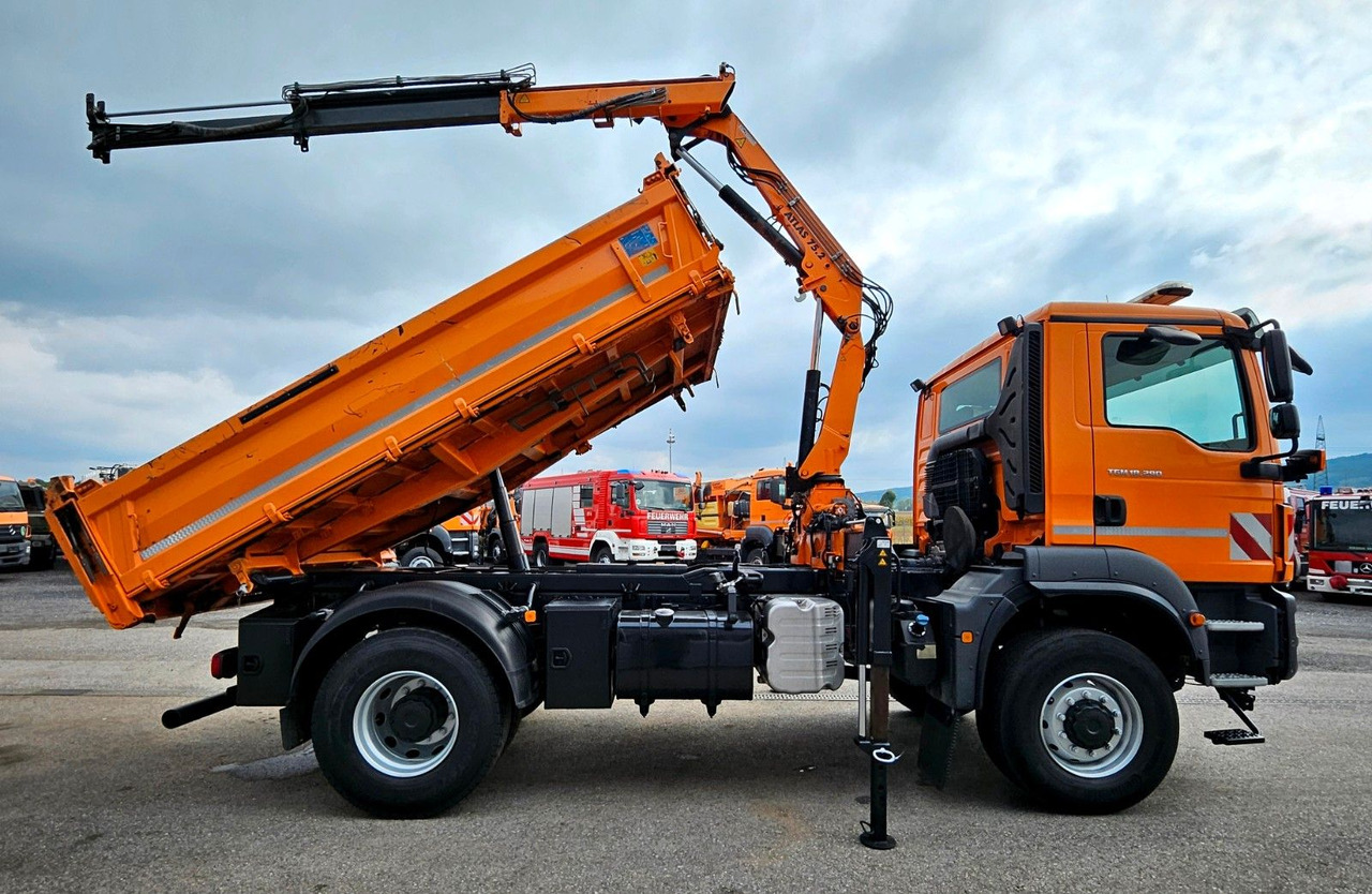 MAN TGM 18.290 4x4 Atlas 75.2 Kran Funk Euro6 - Truk jungkit, Truk derek: gambar 2 MAN TGM 18.290 4x4 Atlas 75.2 Kran Funk Euro6 - Truk jungkit, Truk derek: gambar 2