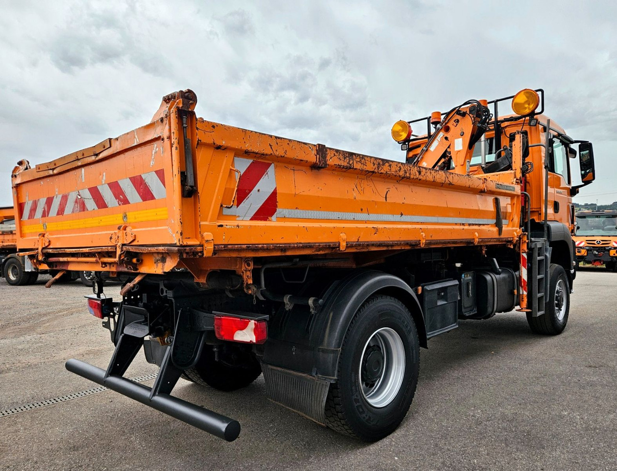 MAN TGS 18.320 4x4 BL Atlas 65.2 Kran Euro5 - Truk jungkit, Truk derek: gambar 5 MAN TGS 18.320 4x4 BL Atlas 65.2 Kran Euro5 - Truk jungkit, Truk derek: gambar 5