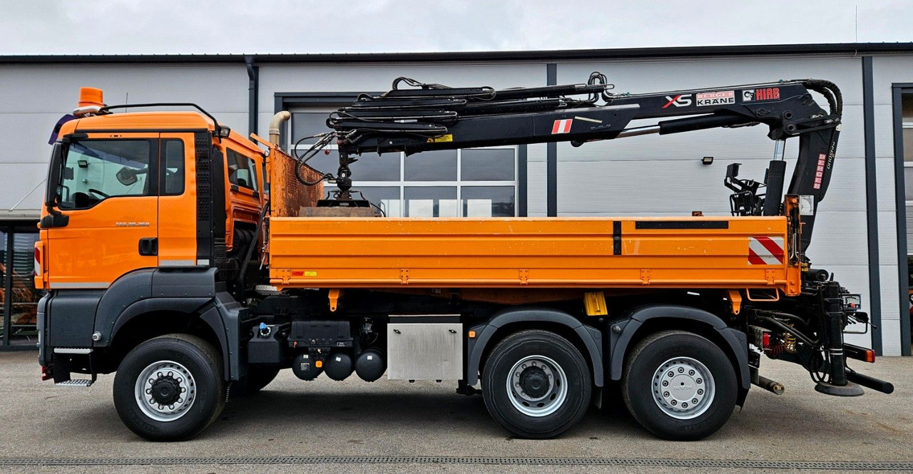 MAN TGS 28.360 6x4-4 HIAB 144E-4 Kran Euro5 - Truk jungkit, Truk derek: gambar 5 MAN TGS 28.360 6x4-4 HIAB 144E-4 Kran Euro5 - Truk jungkit, Truk derek: gambar 5