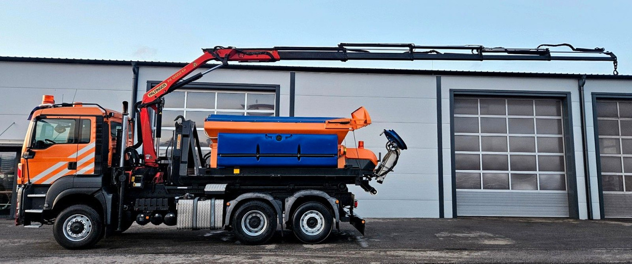 MAN TGS 28.400 6x4-4 BL Palfinger PK12002 Kran Euro5 - Truk jungkit, Truk derek: gambar 3 MAN TGS 28.400 6x4-4 BL Palfinger PK12002 Kran Euro5 - Truk jungkit, Truk derek: gambar 3