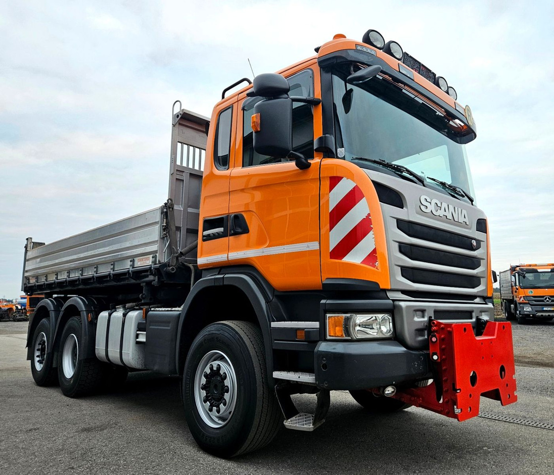 Scania G 410 6x4-4 Euro6  Winterdienst - Truk jungkit: gambar 1 Scania G 410 6x4-4 Euro6  Winterdienst - Truk jungkit: gambar 1