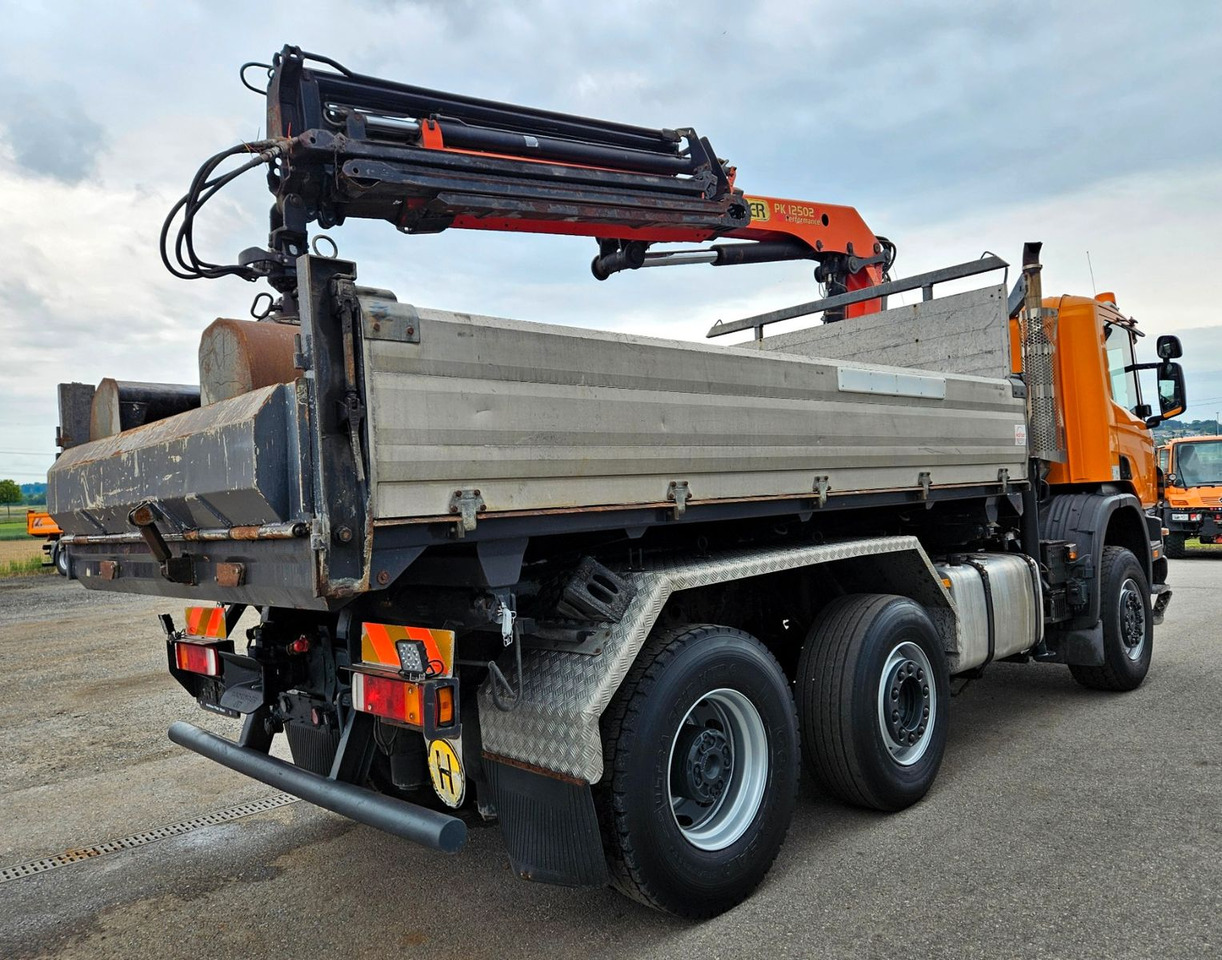 Scania P114 380 6x4-4 Palfinger PK12502 Kran Funk - Truk jungkit, Truk derek: gambar 5 Scania P114 380 6x4-4 Palfinger PK12502 Kran Funk - Truk jungkit, Truk derek: gambar 5