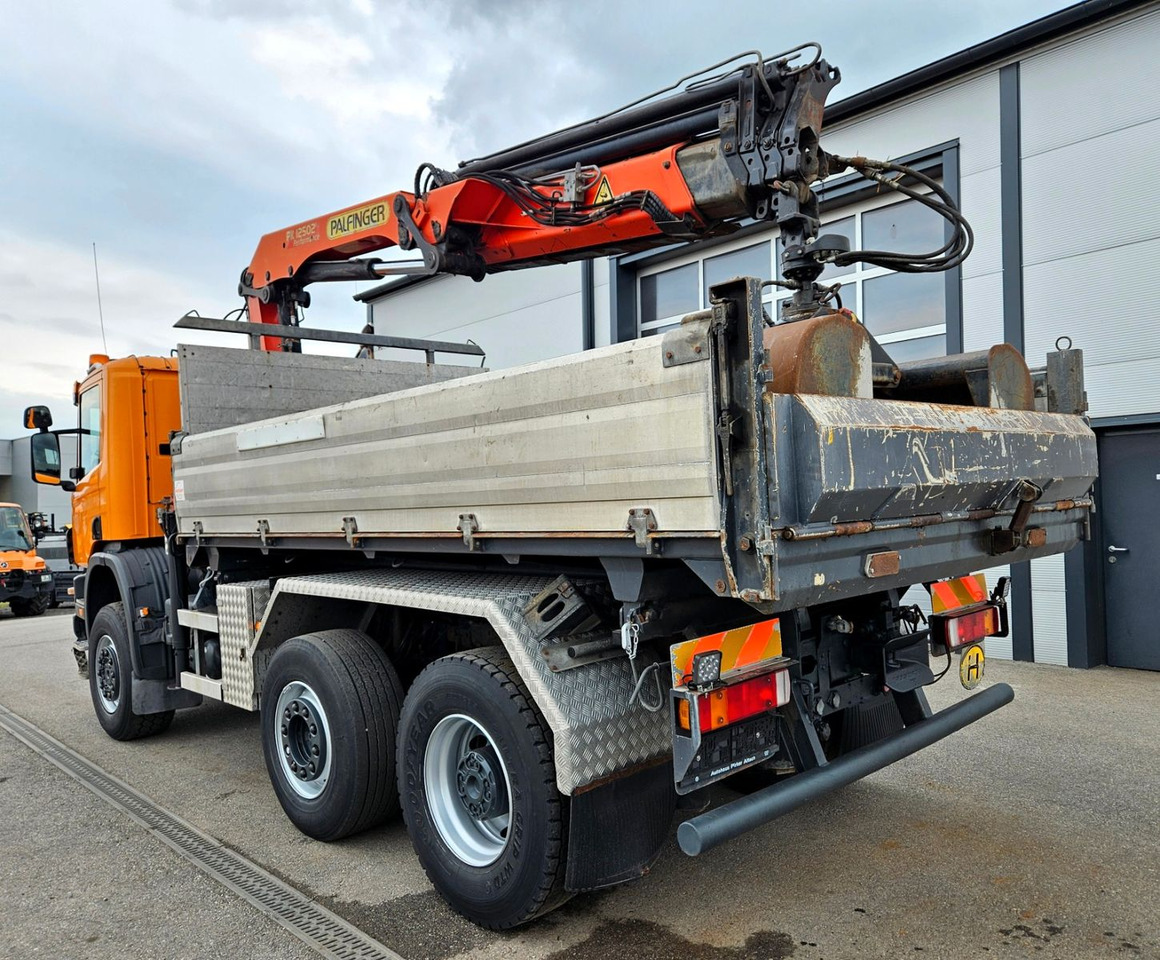 Scania P114 380 6x4-4 Palfinger PK12502 Kran Funk - Truk jungkit, Truk derek: gambar 5 Scania P114 380 6x4-4 Palfinger PK12502 Kran Funk - Truk jungkit, Truk derek: gambar 5