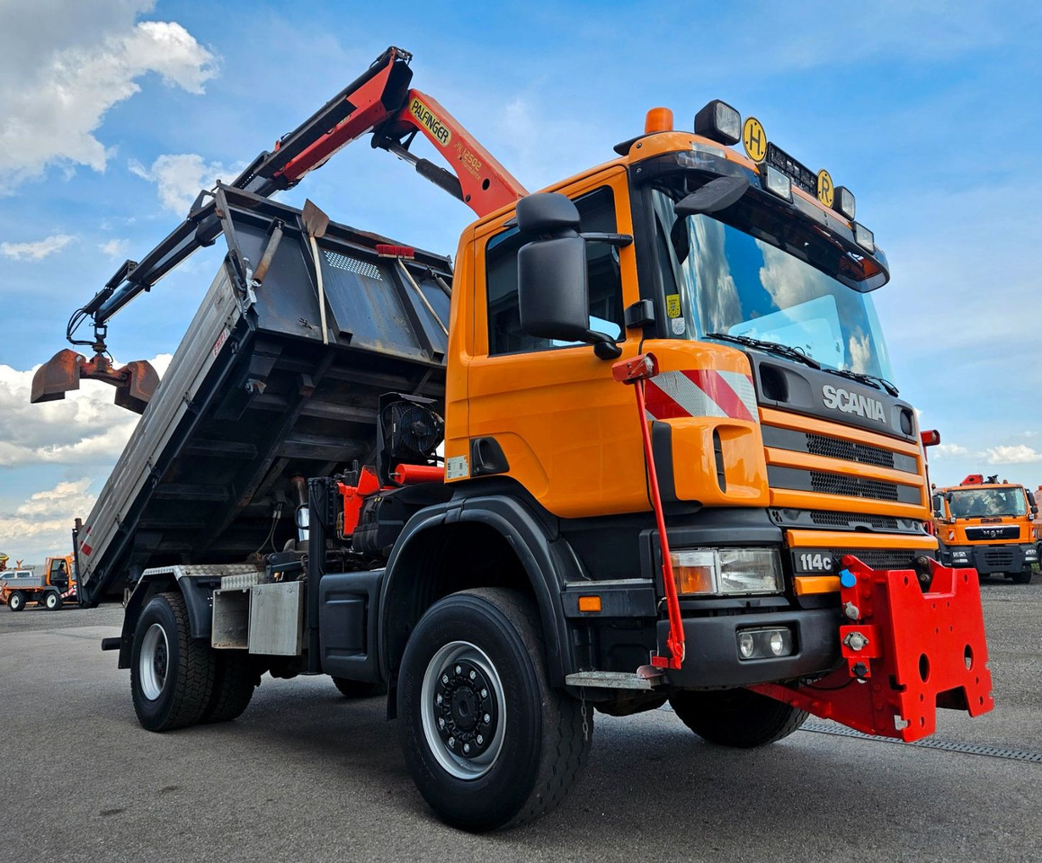 Scania P114 CB 380 4x4 Palfinger PK12502 Kran Funk - Truk jungkit, Truk derek: gambar 3 Scania P114 CB 380 4x4 Palfinger PK12502 Kran Funk - Truk jungkit, Truk derek: gambar 3