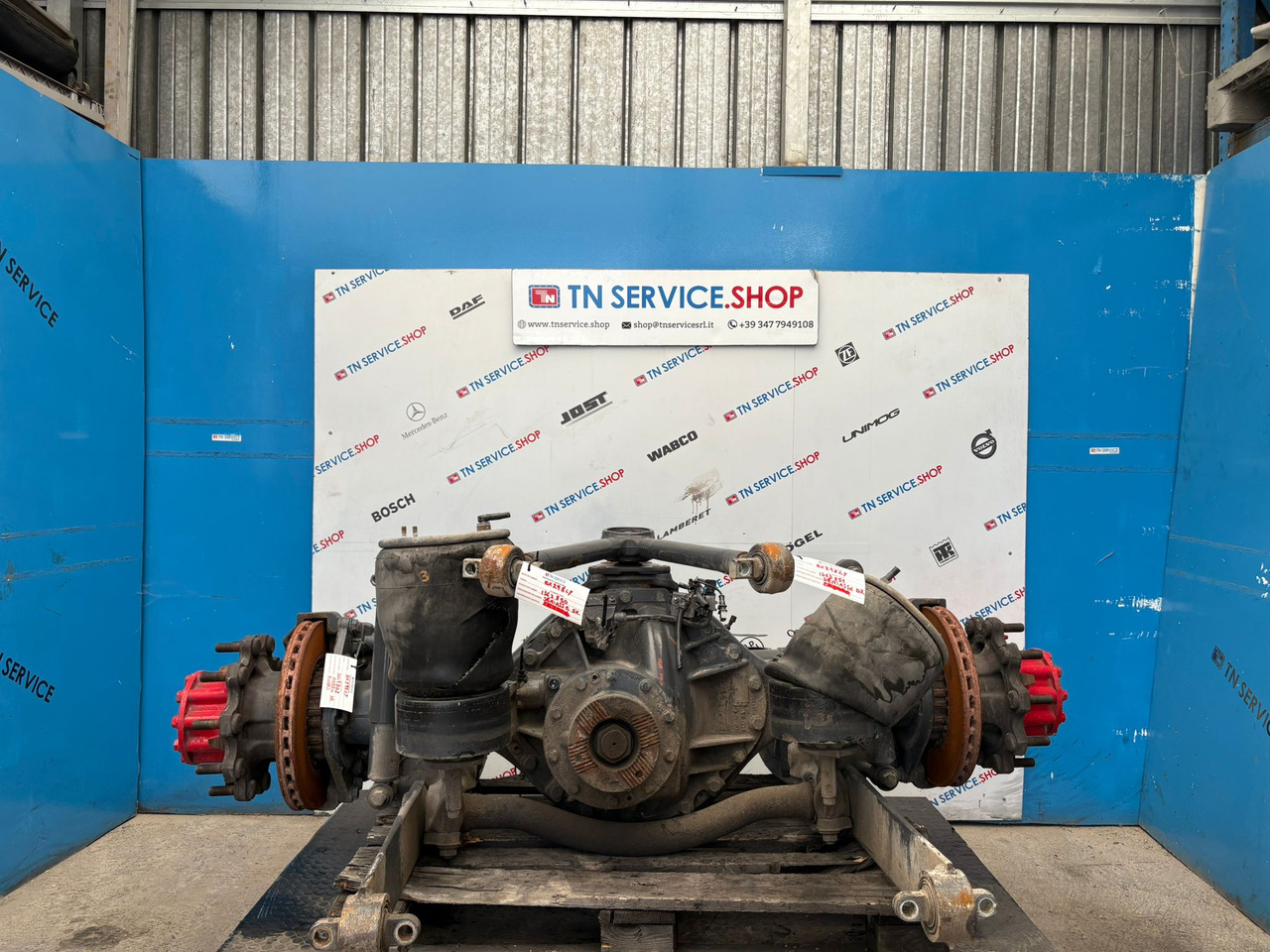 Assale posteriore DAF - Poros dan bagian: gambar 1 Assale posteriore DAF - Poros dan bagian: gambar 1