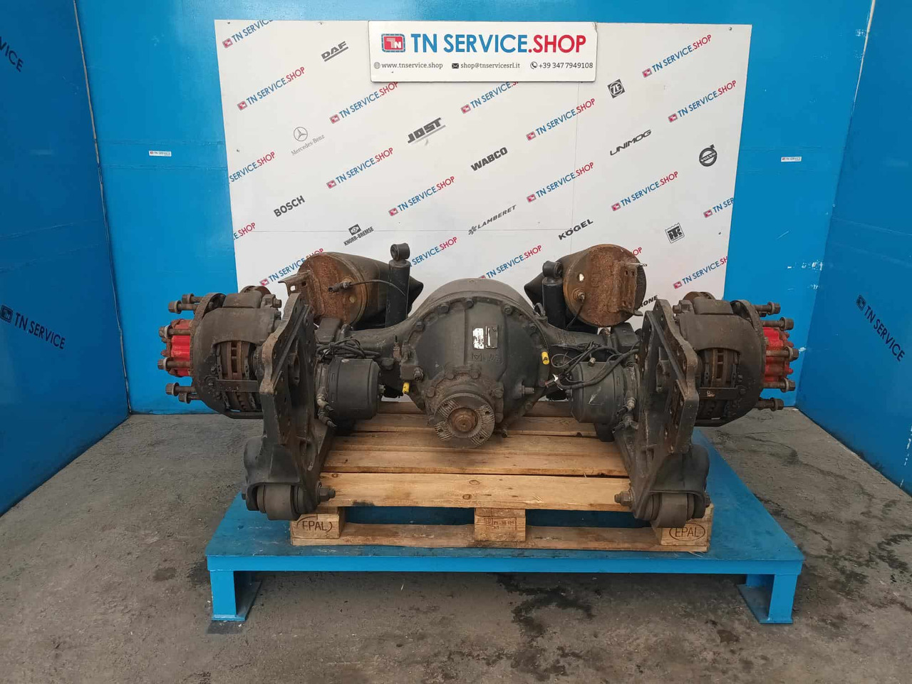 Assale posteriore Renault Magnum E5 - Poros dan bagian: gambar 1 Assale posteriore Renault Magnum E5 - Poros dan bagian: gambar 1