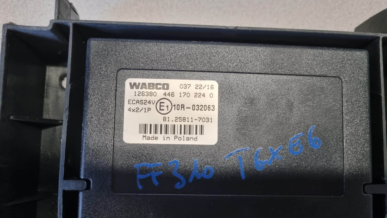 Centralina MAN TGX E6 - Sistem listrik: gambar 1 Centralina MAN TGX E6 - Sistem listrik: gambar 1