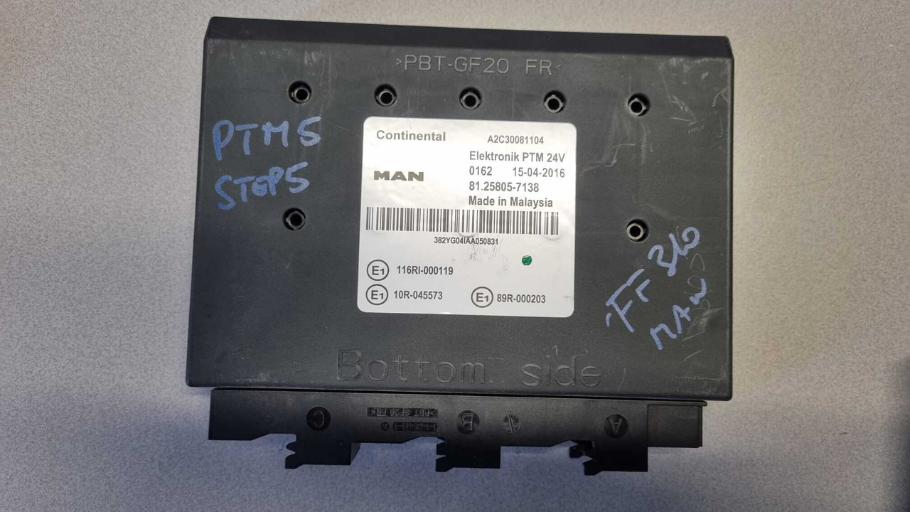 Centralina MAN TGX E6 - Sistem listrik: gambar 4 Centralina MAN TGX E6 - Sistem listrik: gambar 4