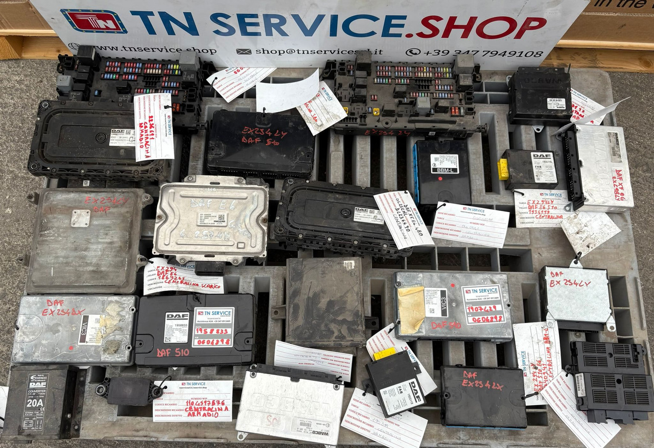 Centraline DAF E6 - Sistem listrik: gambar 1 Centraline DAF E6 - Sistem listrik: gambar 1