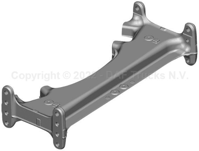 Traversa sospensione DAF XF E6 - Poros dan bagian: gambar 1 Traversa sospensione DAF XF E6 - Poros dan bagian: gambar 1