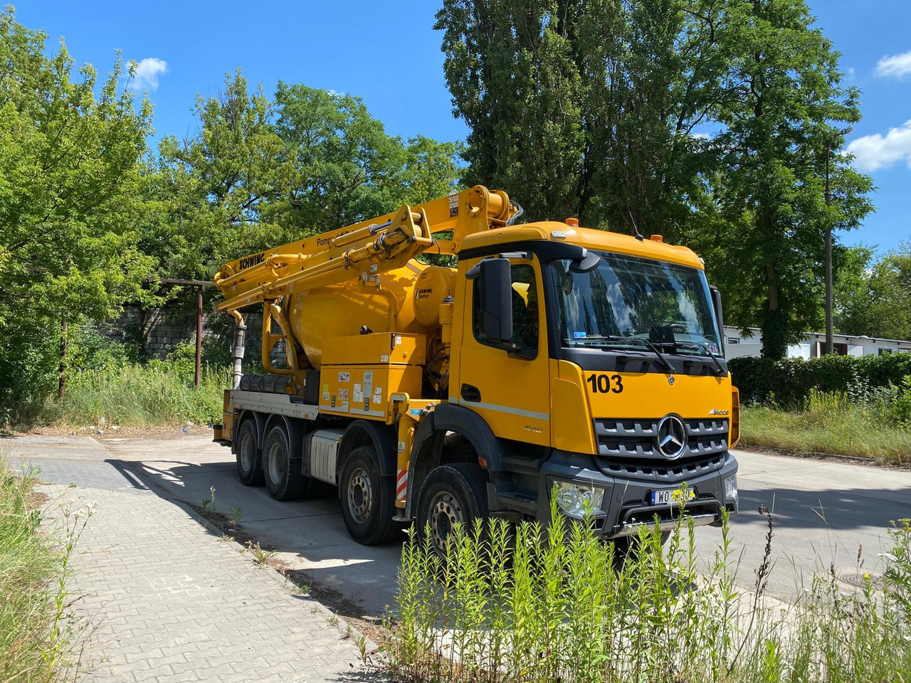 SCHWING STETTER 27m Pump Mixer - Truk pompa beton: gambar 3 SCHWING STETTER 27m Pump Mixer - Truk pompa beton: gambar 3