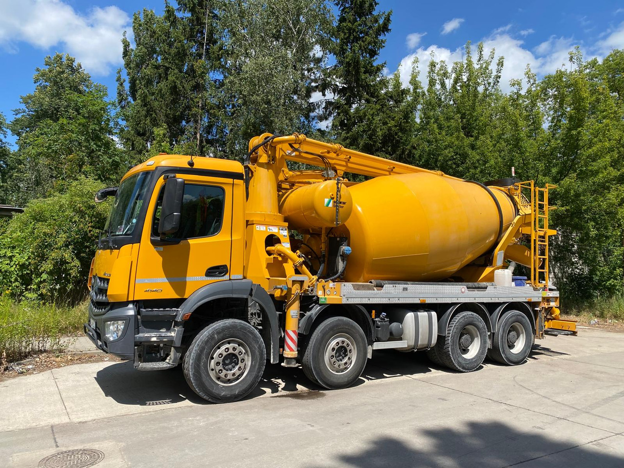 SCHWING STETTER 27m Pump Mixer - Truk pompa beton: gambar 1 SCHWING STETTER 27m Pump Mixer - Truk pompa beton: gambar 1