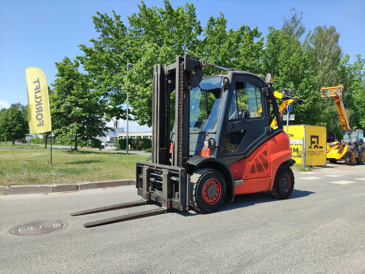Linde H40D-01 - Forklift diesel: gambar 1 Linde H40D-01 - Forklift diesel: gambar 1