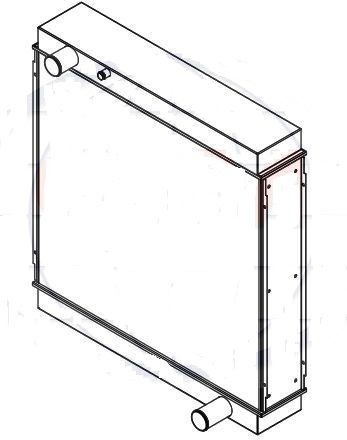 RADIATORE VOLVO L110G / L110H / L120G / L120H VOE 15150063 - Radiator: gambar 2 RADIATORE VOLVO L110G / L110H / L120G / L120H VOE 15150063 - Radiator: gambar 2