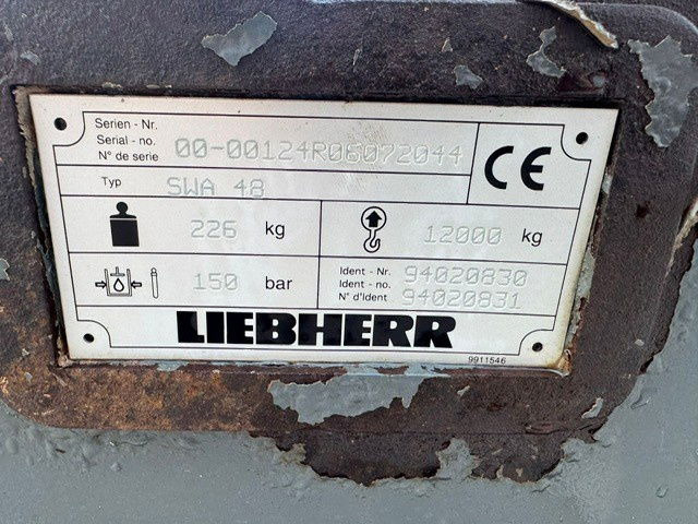 Liebherr Likufix SWA48 - Skrup cepat: gambar 4 Liebherr Likufix SWA48 - Skrup cepat: gambar 4