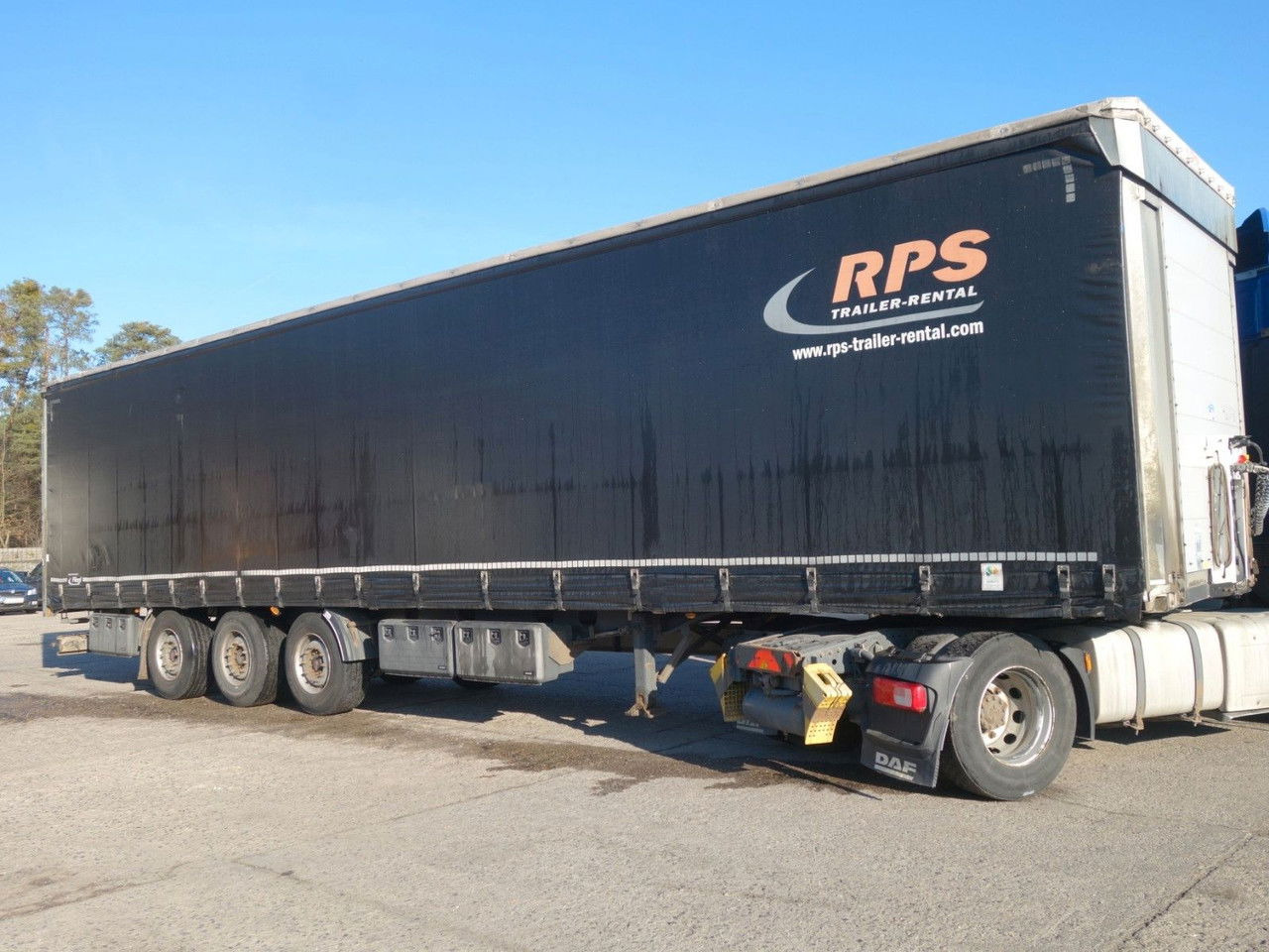 Fliegl SDS Standard, SAF Achsen - Semi-trailer dengan terpal samping: gambar 2 Fliegl SDS Standard, SAF Achsen - Semi-trailer dengan terpal samping: gambar 2