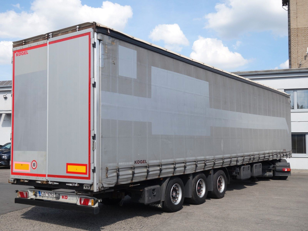 Kögel SN24 MEGA, Liftachse, SAF Achsen - Semi-trailer dengan terpal samping: gambar 1 Kögel SN24 MEGA, Liftachse, SAF Achsen - Semi-trailer dengan terpal samping: gambar 1
