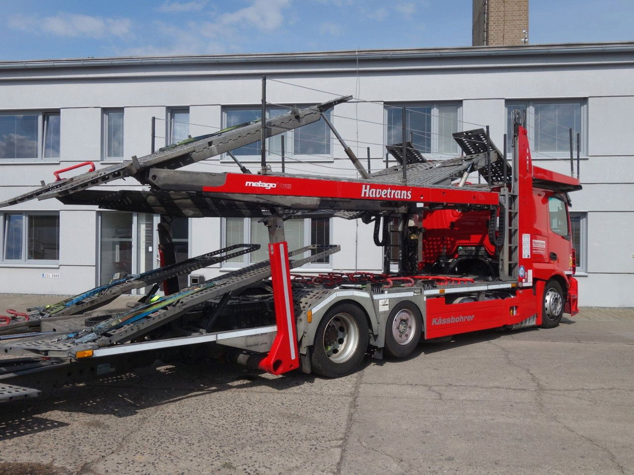 Truk pengangkut mobil Mercedes-Benz Actros 1843 MP5 Metago Pro / Metago Pro VDI: gambar 11