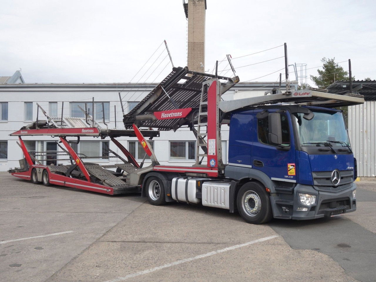 Mercedes-Benz Actros 1843 mit Euro Lohr, Retarder, VDI Certifi - Truk pengangkut mobil: gambar 3 Mercedes-Benz Actros 1843 mit Euro Lohr, Retarder, VDI Certifi - Truk pengangkut mobil: gambar 3