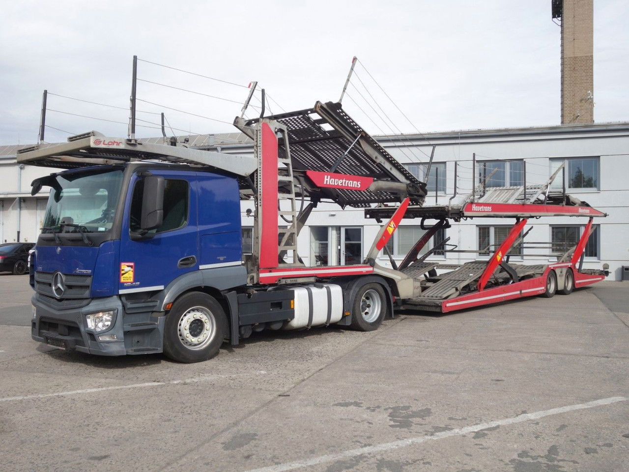 Mercedes-Benz Actros 1843 mit Euro Lohr, Retarder, VDI Certifi - Truk pengangkut mobil: gambar 2 Mercedes-Benz Actros 1843 mit Euro Lohr, Retarder, VDI Certifi - Truk pengangkut mobil: gambar 2