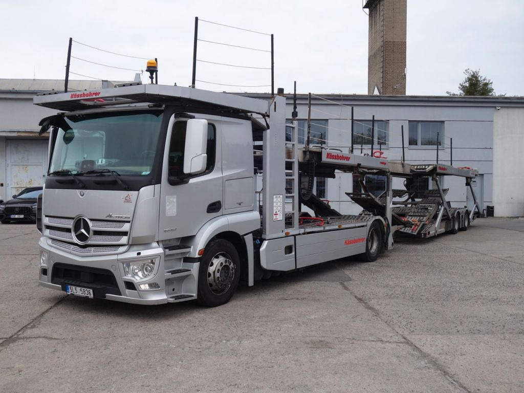 Mercedes-Benz Actros 1843 mit Kässbohrer Metago/Supertrans - Truk pengangkut mobil: gambar 1 Mercedes-Benz Actros 1843 mit Kässbohrer Metago/Supertrans - Truk pengangkut mobil: gambar 1