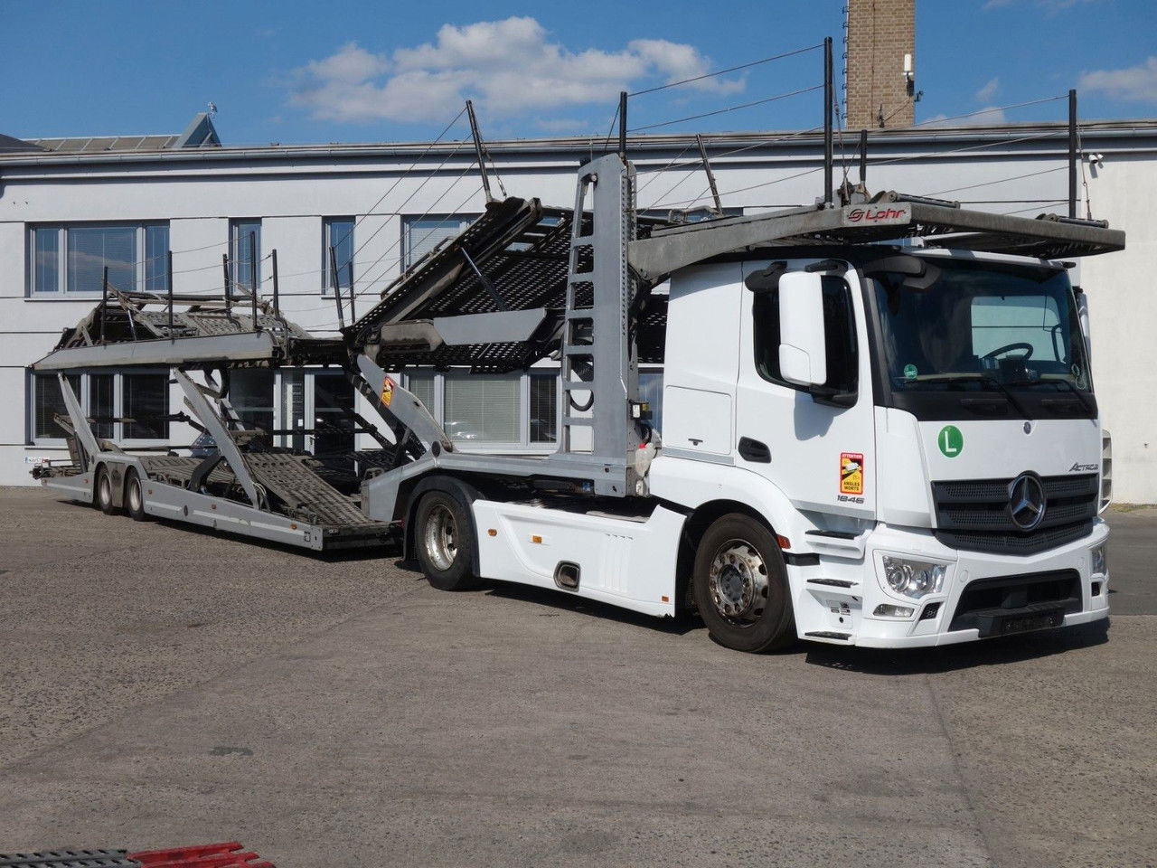 Mercedes-Benz Actros 1846 mit Euro Lohr, VDI Certificate - Truk pengangkut mobil: gambar 2 Mercedes-Benz Actros 1846 mit Euro Lohr, VDI Certificate - Truk pengangkut mobil: gambar 2