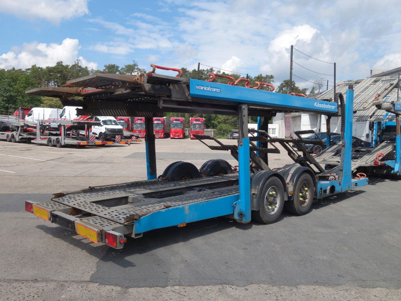 Mercedes-Benz Actros 1846 mit Kässbohrer Metago/Vario - Truk pengangkut mobil: gambar 5 Mercedes-Benz Actros 1846 mit Kässbohrer Metago/Vario - Truk pengangkut mobil: gambar 5