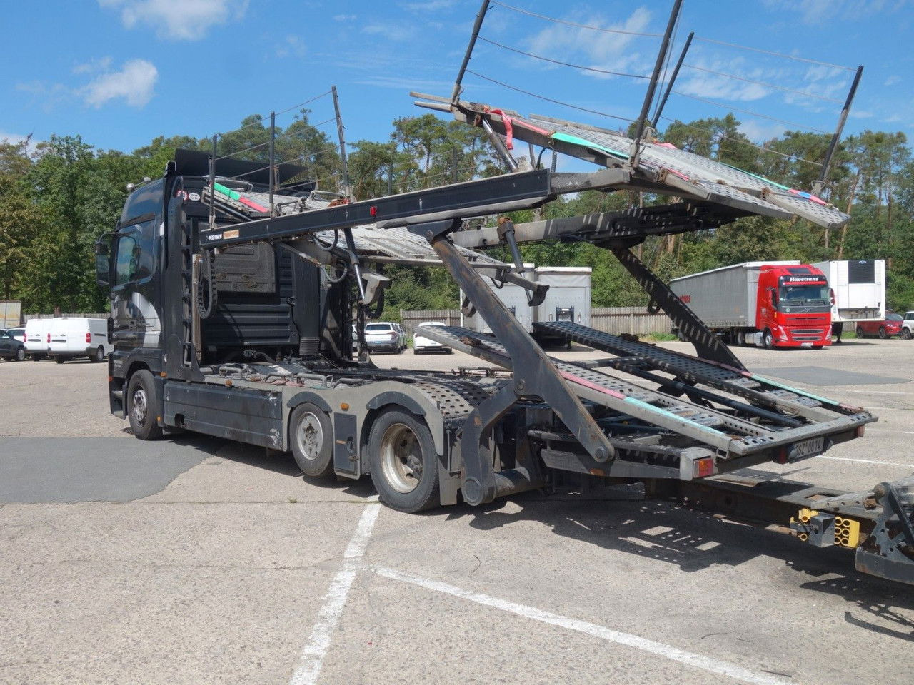 Mercedes-Benz Actros 2446 mit Rolfo für 10 PKW, Retarder - Truk pengangkut mobil: gambar 4 Mercedes-Benz Actros 2446 mit Rolfo für 10 PKW, Retarder - Truk pengangkut mobil: gambar 4