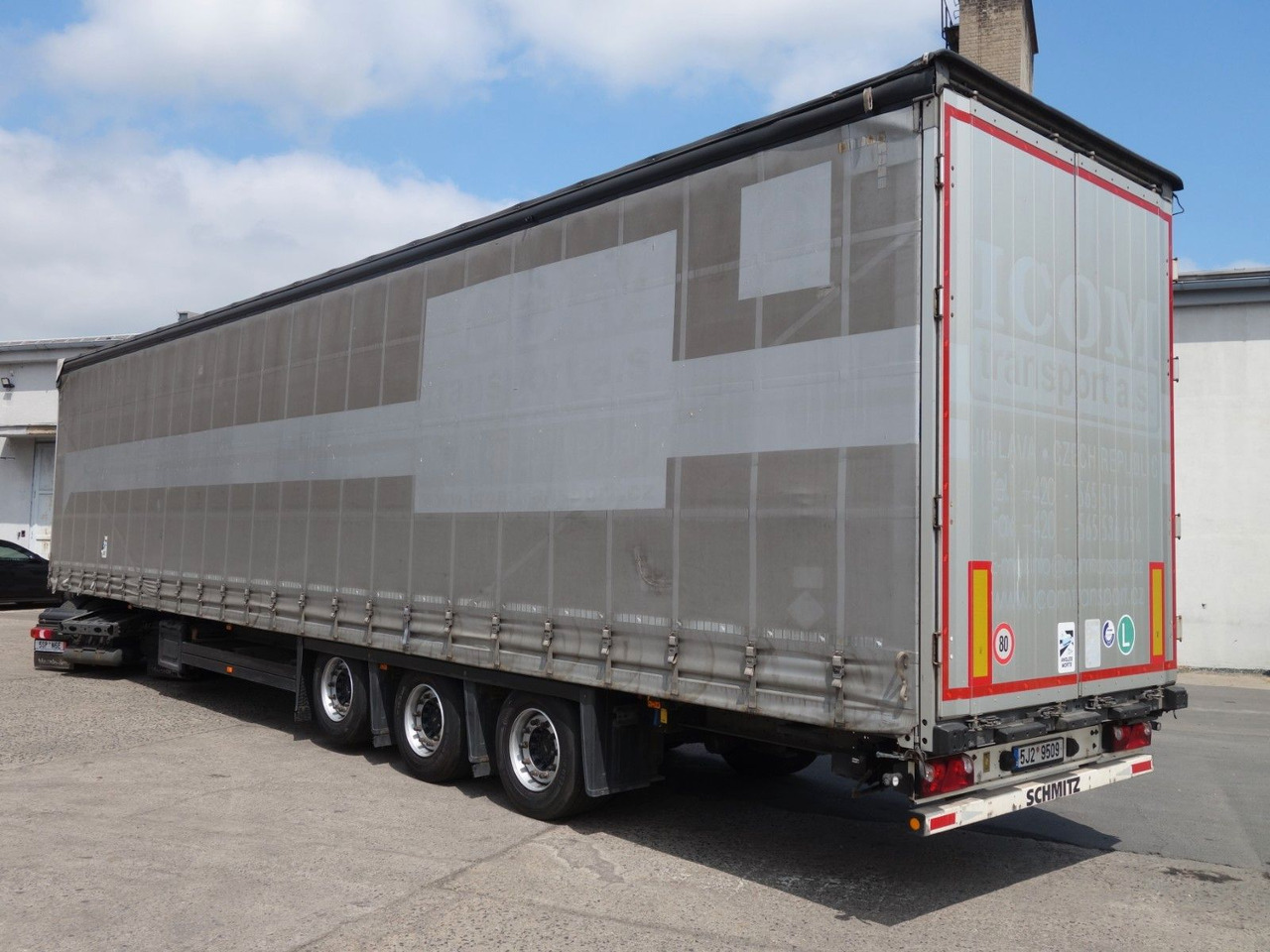 Schmitz Cargobull SCS 24/L Varios, MEGA, Liftaachse - Semi-trailer dengan terpal samping: gambar 5 Schmitz Cargobull SCS 24/L Varios, MEGA, Liftaachse - Semi-trailer dengan terpal samping: gambar 5