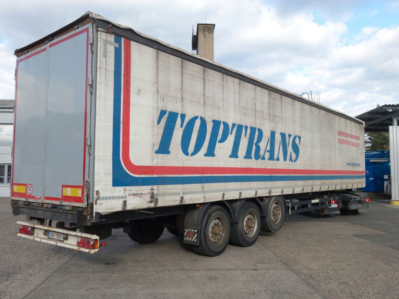 Schwarzmüller SPA 3/A, Standard, Liftachse - Semi-trailer dengan terpal samping: gambar 3 Schwarzmüller SPA 3/A, Standard, Liftachse - Semi-trailer dengan terpal samping: gambar 3